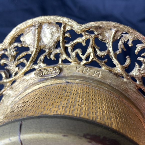 Vintage ornate Ormolu MATSON K804 plug in alarm clock - Picture 12 of 13